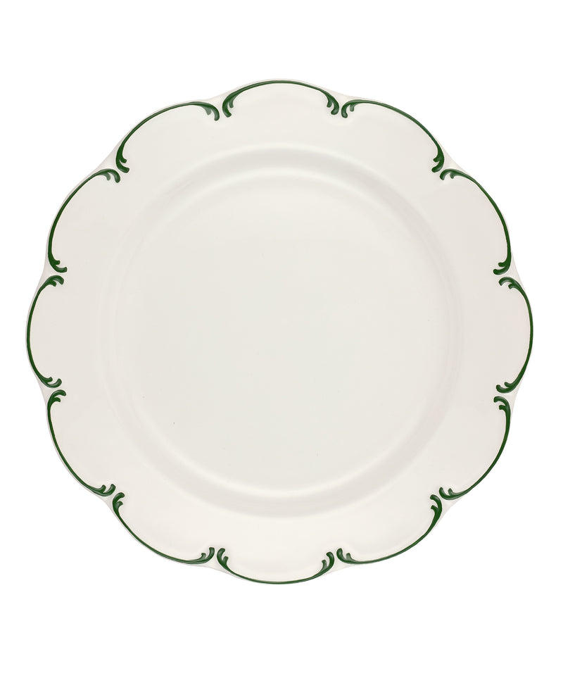 Rebecca Udall Olivia green dinner plate