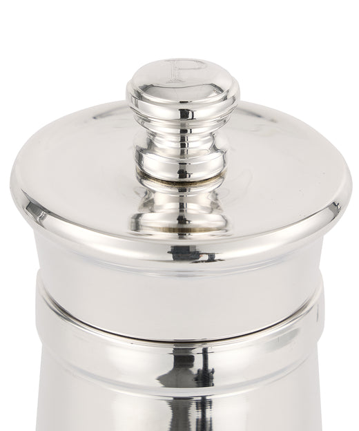 Rebecca Udall Silver Pepper Mill, Lid Detail