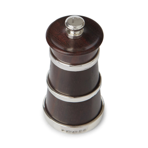 Rebecca Udall Silver & Rosewood Pepper Mill Engraving