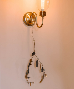 Handmade brass zinc elegant mistletoe