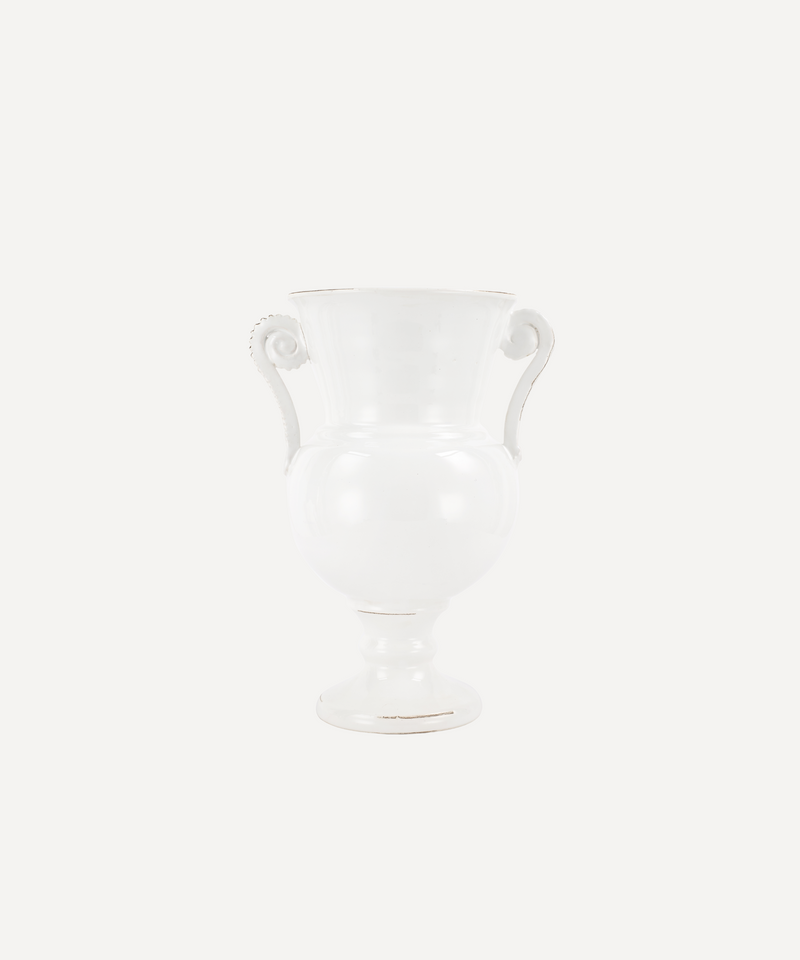 Rebecca Udall Beatrice Ceramic Urn Vase, White