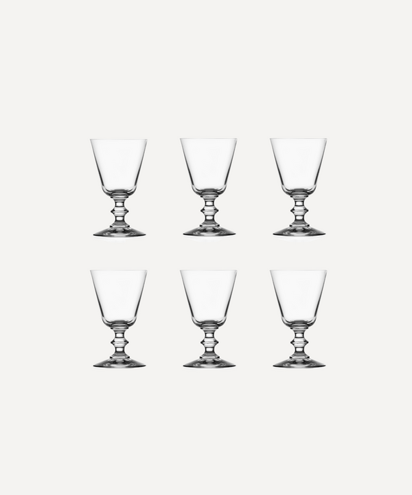 Rebecca Udall Set of 6 Charlotte wine glasses 