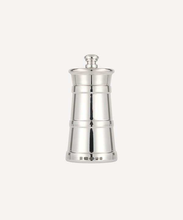 Rebecca Udall luxury Silver pepper grinder mill, halmarked, England