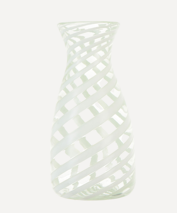 Alicia Murano Glass Carafe, White