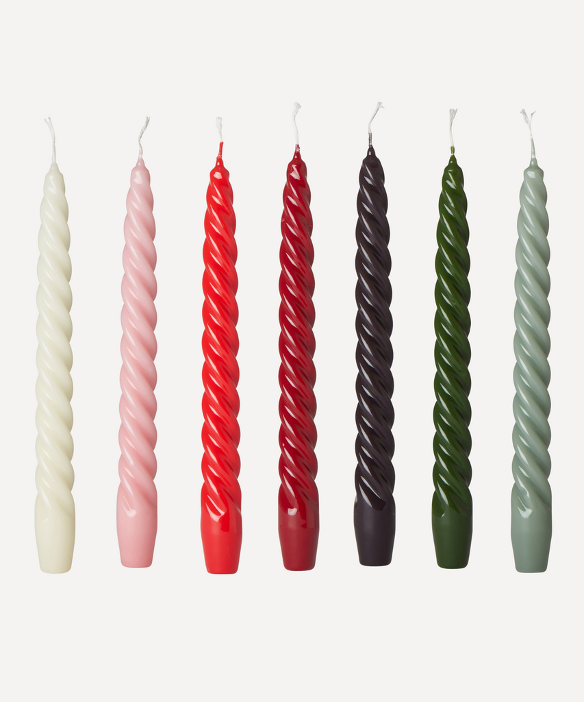 How to Make Twisted Taper Candles for a Fun Sculptural Accessory