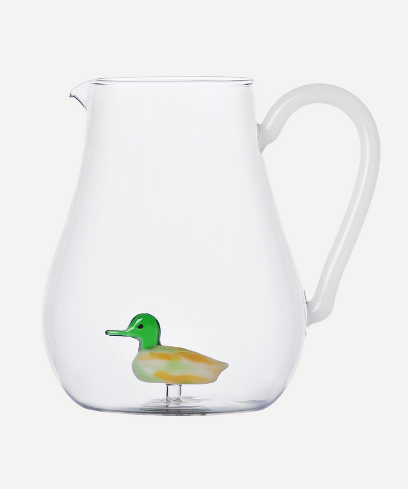 Rebecca Udall Glass 3D Duck water jug 