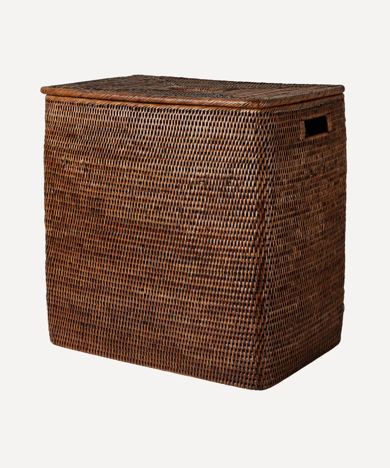 Rattan discount laundry baskets