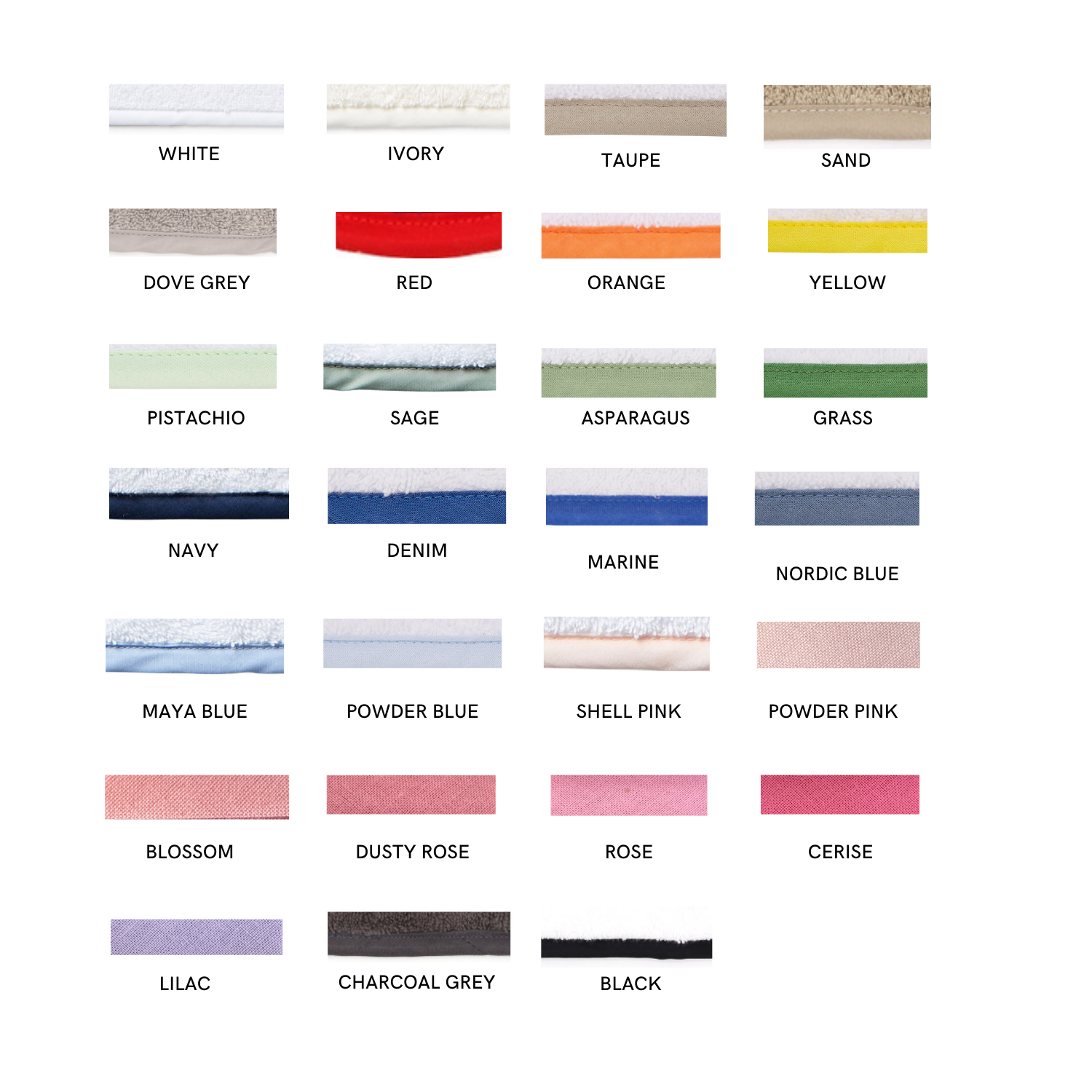 Luxury Italian Woven Egyptian Cotton Country Custom Straight Bath Towels